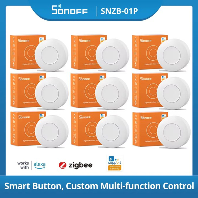 Sonoff - SONOFF Zigbee SNZB-01P Bezprzewodowy Przycisk Przełącznika