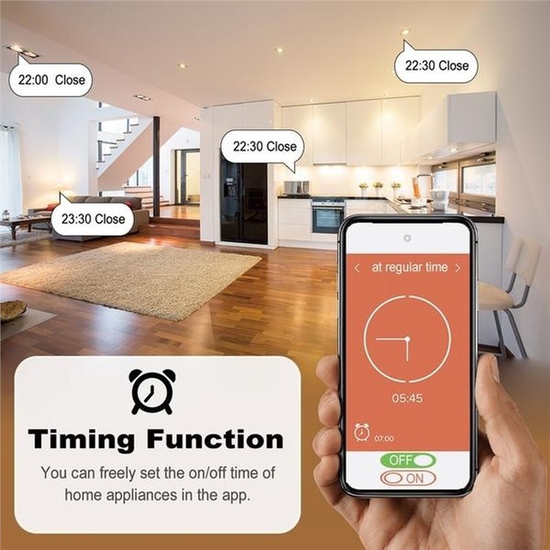 Smart Relay Tuya - [NEWA76K!】 Moduł przełącznika przekaźnika Zigbee 85-250V