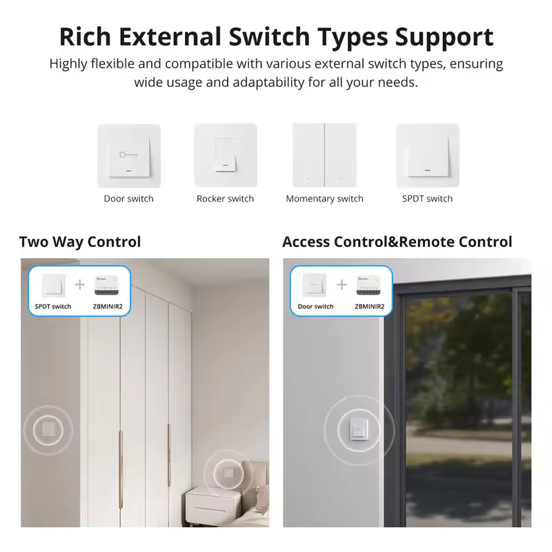SONOFF ZBminir2 Zigbee Mini In – Sonoff recenzja i cena