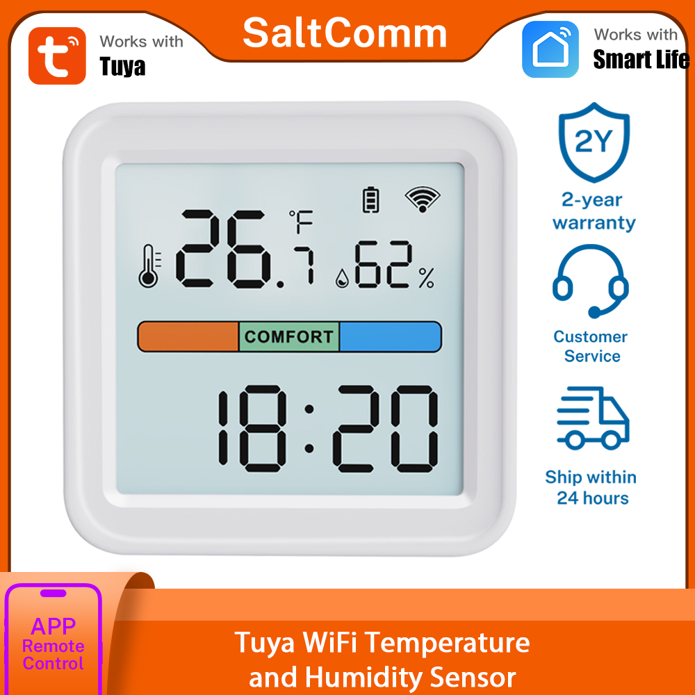 Czujnik temperatury i wilgotno – Home Assistant Tuya recenzja i cena