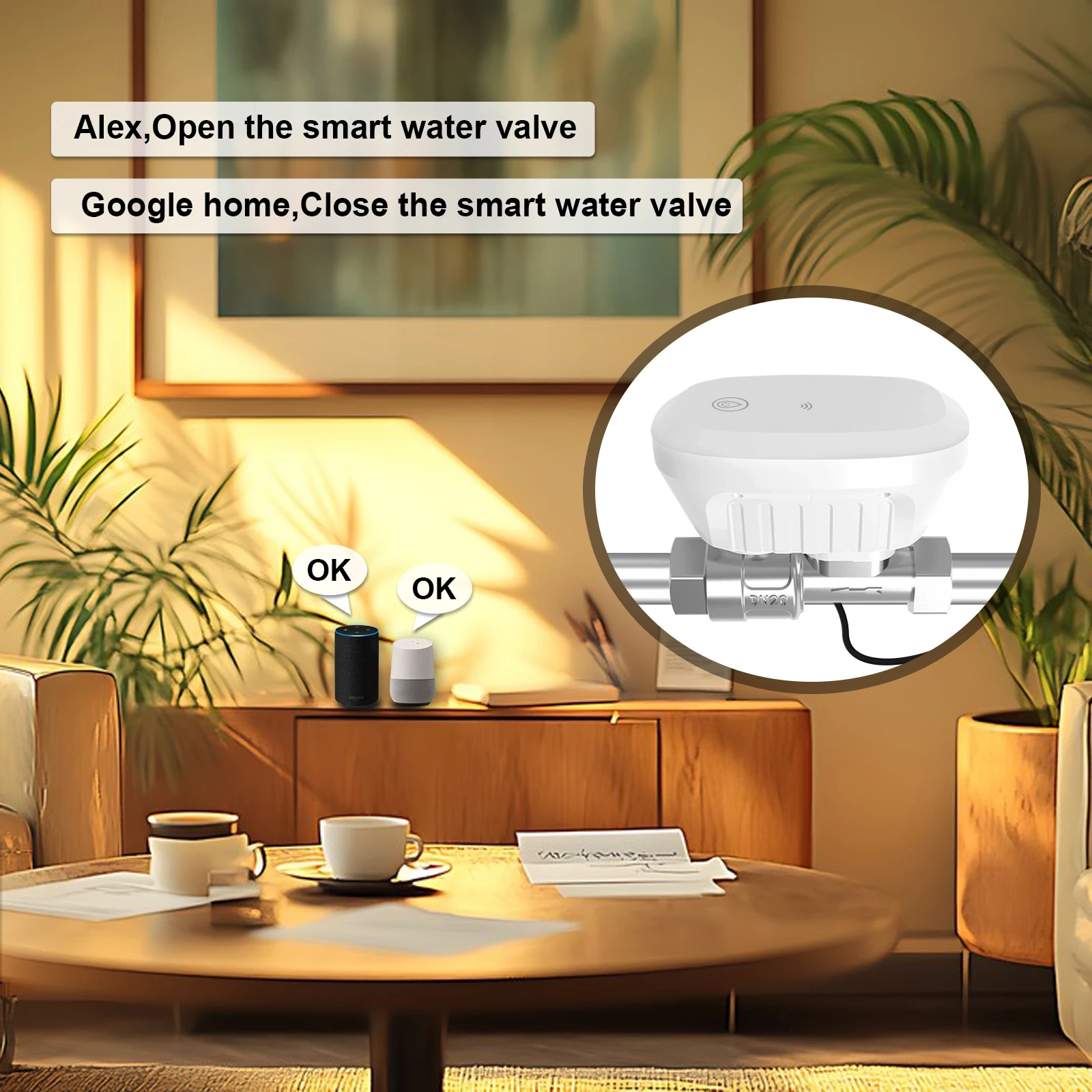 Zawór wodny WiFi z inteligentn – Home Assistant Tuya recenzja i cena