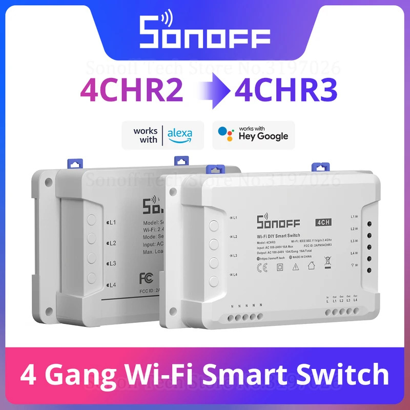Inteligentny przełącznik WiFi  – Sonoff recenzja i cena