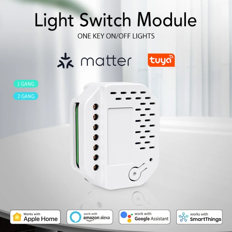 Moduł przełącznika światła Mat – Smart Relay Tuya recenzja i cena