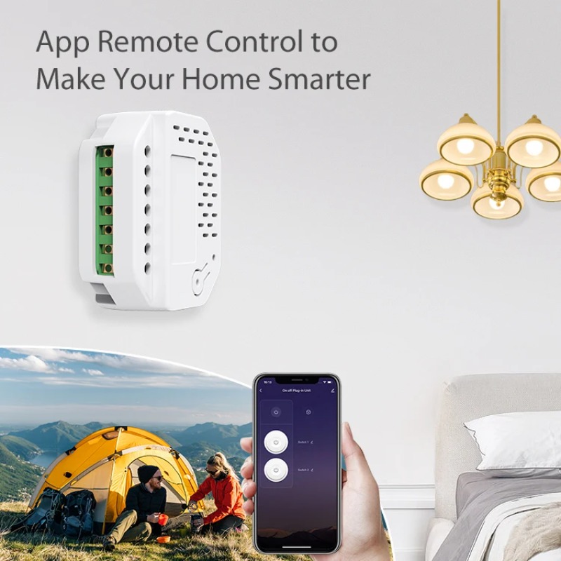 Moduł przełącznika światła Mat – Smart Relay Tuya recenzja i cena